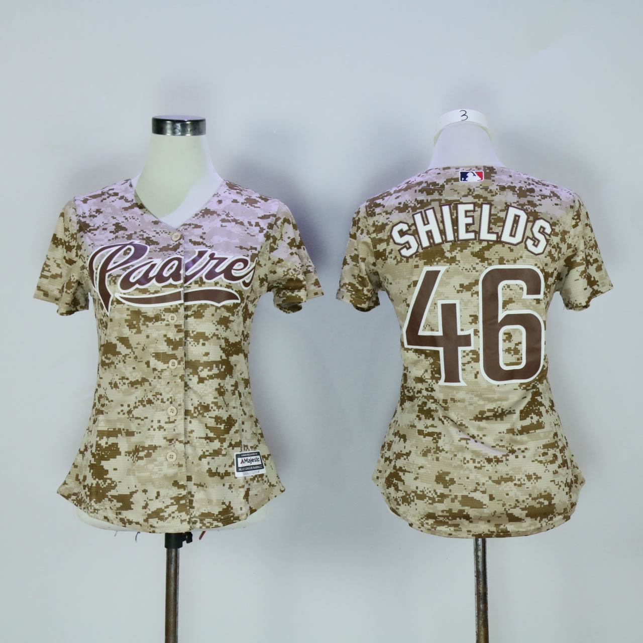 Women San Diego Padres 46 Kimbrel Camo MLB Jerseys